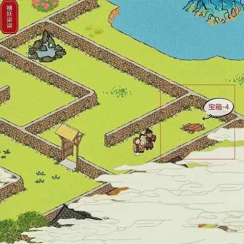 《江南百景图》松江探险华亭重彩宝箱位置分享