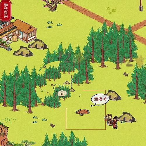 《江南百景图》松江探险华亭重彩宝箱位置分享