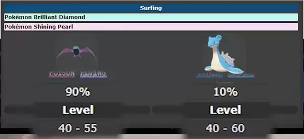 《宝可梦晶灿钻石明亮珍珠》拉普拉斯怎么抓