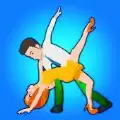 在自动扶梯上跳舞
