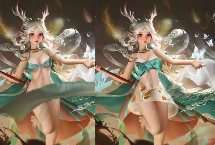 王者荣耀瑶遇见神鹿