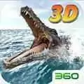 3D模拟饥饿鳄鱼