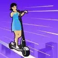 滑板车捡人跑Scooter Run