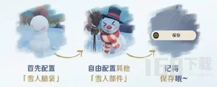 雪人部件如何获得