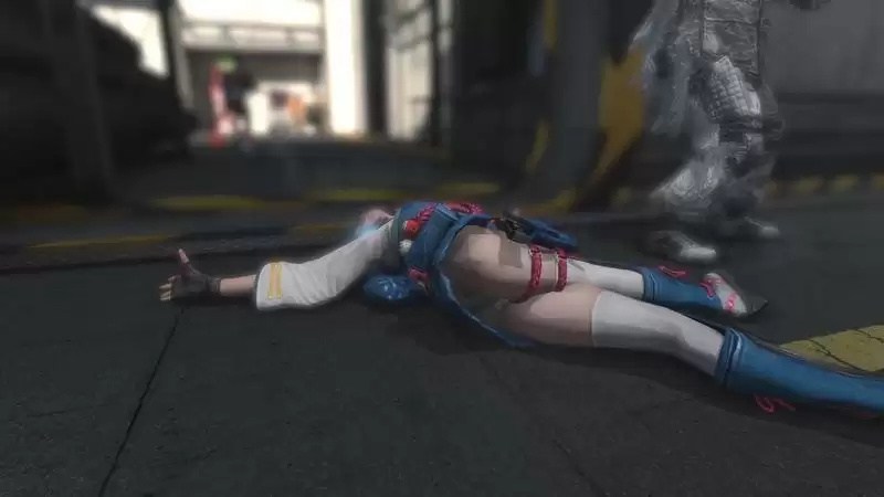 风暴战区女角色死亡的姿势