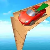 超级英雄斜坡赛车