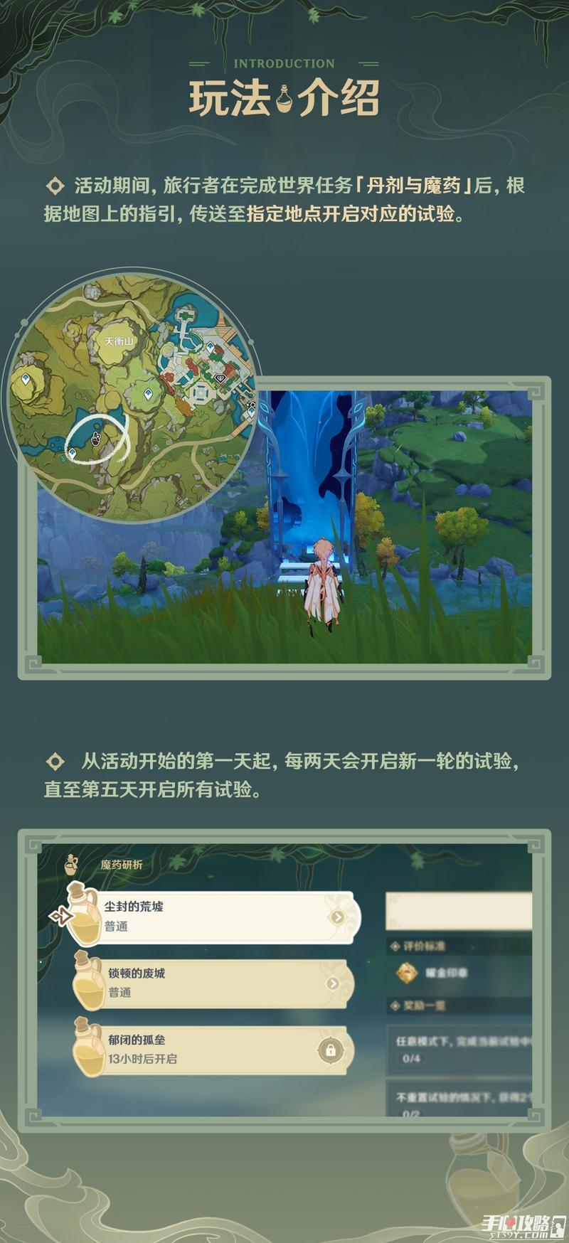 《原神》魔药研析活动玩法说明