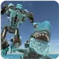 变形机器鲨3d机甲激战觉醒
