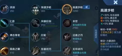 《王者荣耀》百里守约专精装备属性效果介绍