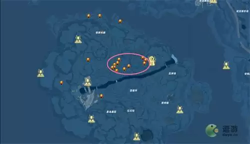 幻塔落果位置分布一览