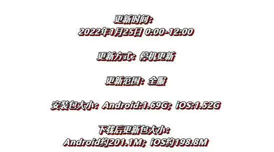 金铲铲之战维护到几点