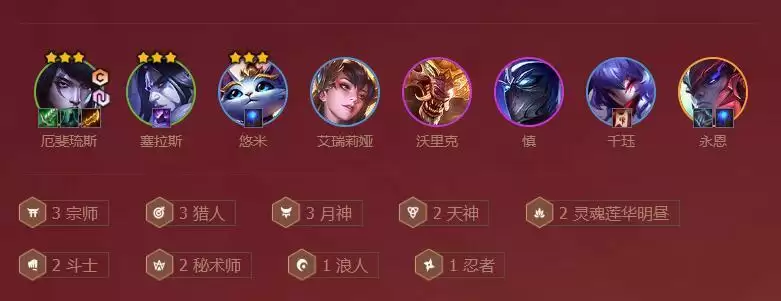 金铲铲之战猎人阵容搭配推荐