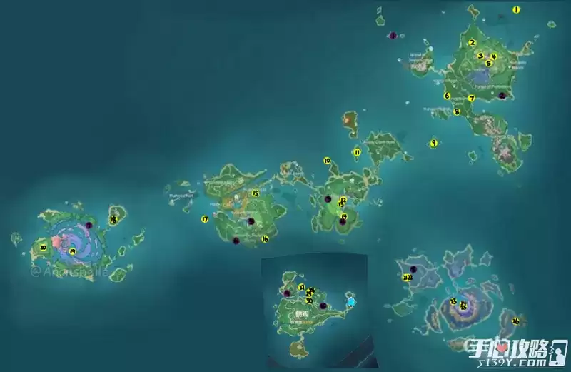 《原神》2.4全区域华丽宝箱收集攻略大全