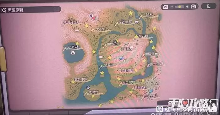 《宝可梦传说阿尔宙斯》黑夜鬼火分布图分享