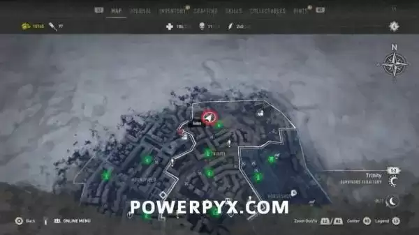 《消逝的光芒2》全图抑制剂收集攻略