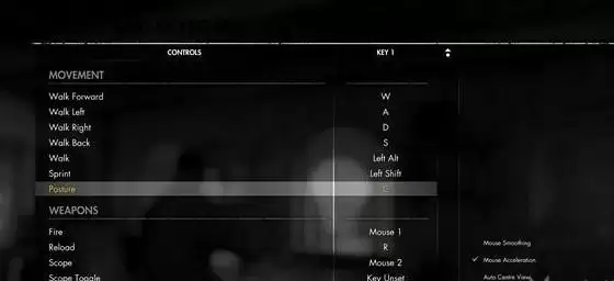 狙击精英3按键操作一览表