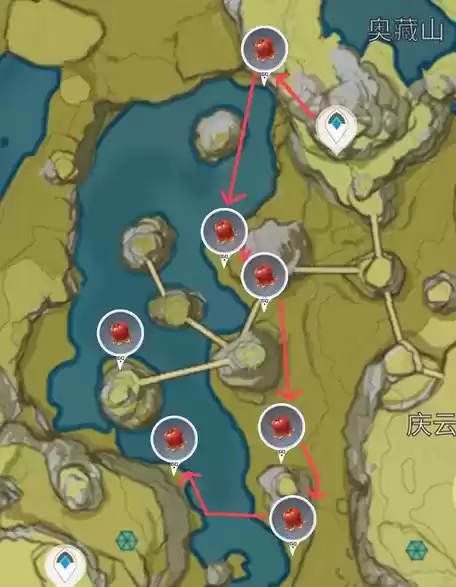 原神绝云椒椒采集点 原神绝云椒椒采集路线图