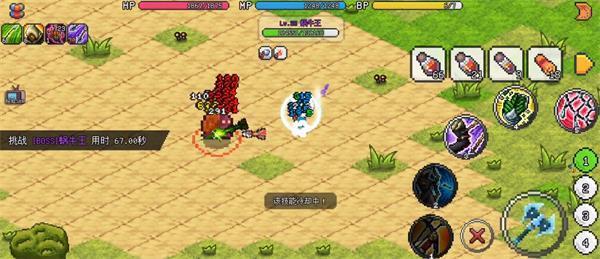 《像素冒险世界》40级猎人蜗牛王打法攻略