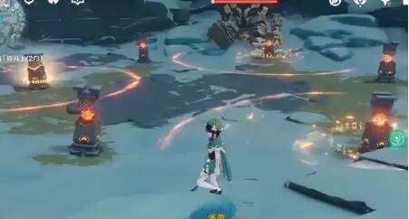 原神龙脊雪山火灵灯柱解密怎么做 原神龙脊雪山火灵灯柱解密攻略