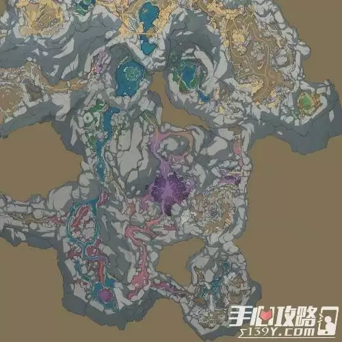 原神2.6版本层岩巨渊曝光 璃月新地图层岩巨渊秘境神像图片一览