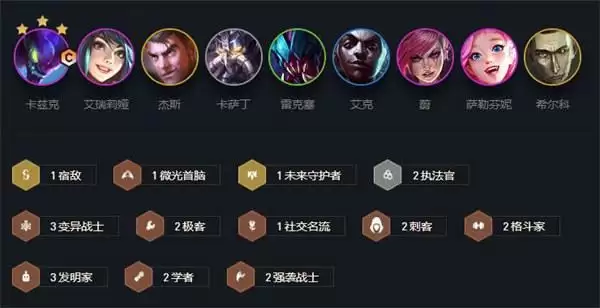 金铲铲之战霓虹之夜螳螂阵容装备推荐