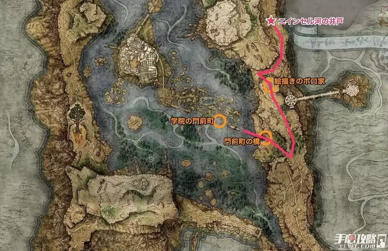 《艾尔登法环》安瑟尔河地底地图攻略分享 《艾尔登法环》安瑟尔河地底地图攻略分享