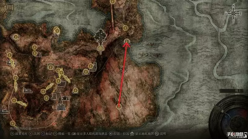 《艾尔登法环》盖利德英灵地下墓地位置介绍