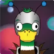 银河鸭太空奔跑