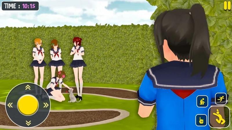 樱花少女高中模拟3D