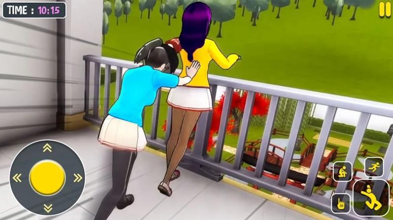 樱花少女高中模拟3D