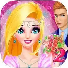 长发公主婚礼化妆
