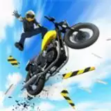 摩托车跳跃