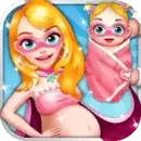 冰雪公主生小宝宝