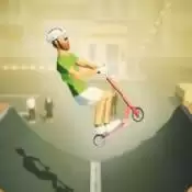 自由式滑板车翻转