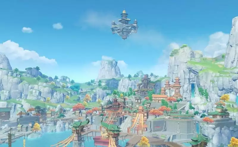 原神螭虎岩位置在哪?云堇生日来吃些宵夜位置详细一览图片2