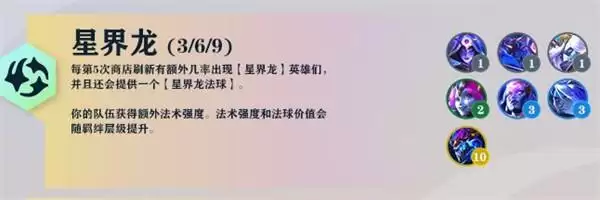 云顶之弈星界龙阵容搭配推荐
