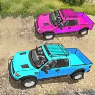 越野皮卡车赛车