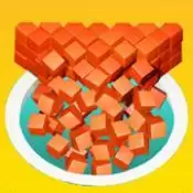 彩色立方体洞填充3D