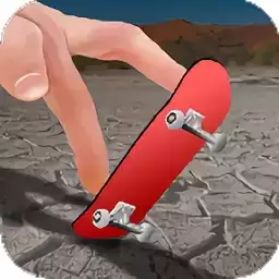 手指滑板沙漠竞赛手机