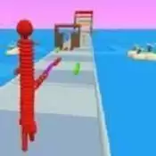 颈部堆叠跑酷3D