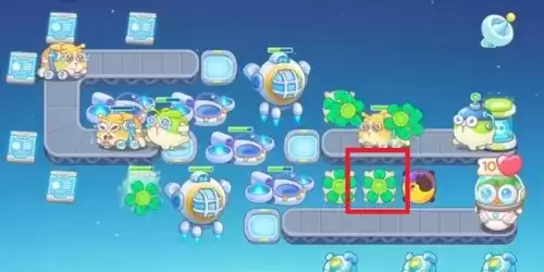 保卫萝卜4太空穿越第2关满星通关攻略2