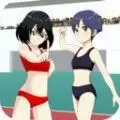 女高中生100米短跑