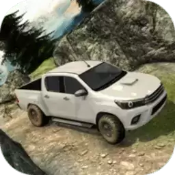 越野hilux的爬坡卡车中文