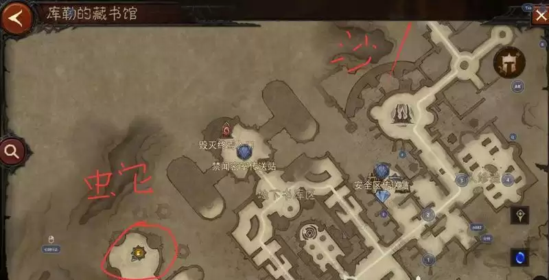 暗黑破坏神不朽库勒的密室残页收集攻略