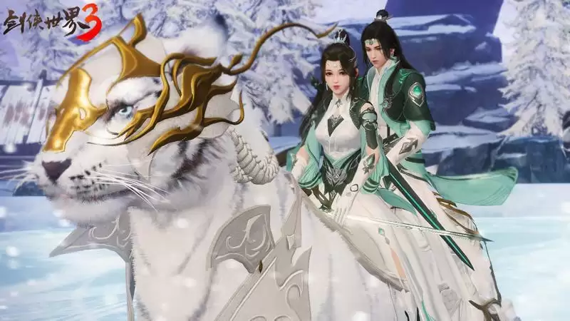 Angelababy演绎长歌!西山居《剑侠世界3》明日公测大场面