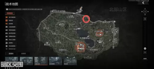 暗区突围南侧的山石详细位置介绍2