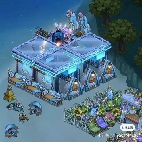 奥比岛「暗影之谜」版本新家具装修方案,科技感十足!