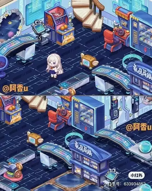 奥比岛「暗影之谜」版本新家具装修方案,科技感十足!