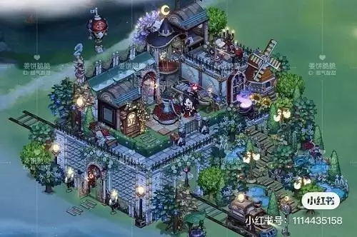 奥比岛「暗影之谜」版本新家具装修方案,科技感十足!