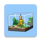 罕见生物的水族箱